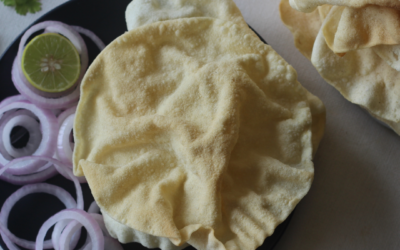 Rice Papad Recipe – How to Make Crispy Rice Papad at Home