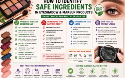 How to identify safe ingredients in eyeshadow and makeup products – Health-conscious beauty consumer