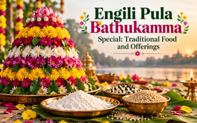 Engili Pula Bathukamma: Traditional Foods & Offerings Guide